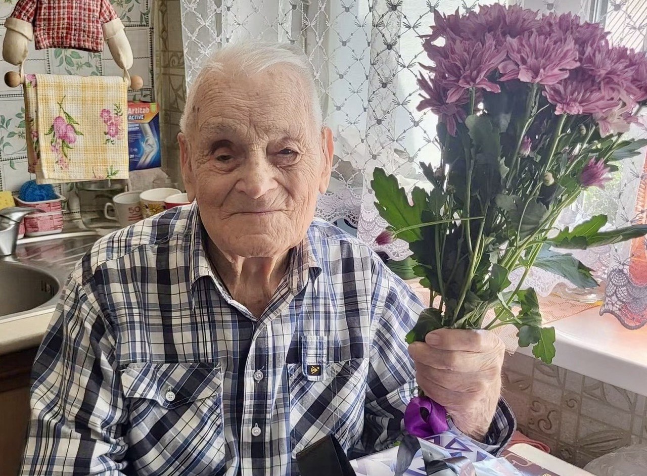 Найстарший чоловік на Хмельниччині відзначив 105-й день народження Найстарший чоловік на Хмельниччині відзначив 105-й день народження